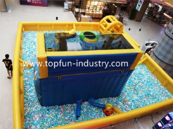  Kids Inflatable Mini Water Park with Slide	