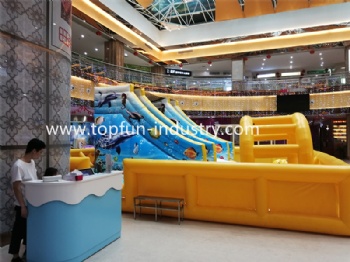  Kids Inflatable Mini Water Park with Slide	