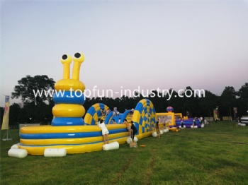  Industrial Kids Inflatable Summer Carnival Aerospace Theme Park Amusement Park	