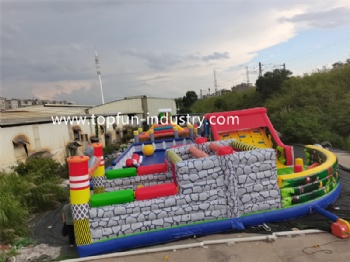  inflatable playground for large venues	