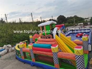  inflatable playground for large venues	