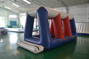  Children boom camp inflatable water pool obstacle course facilities	