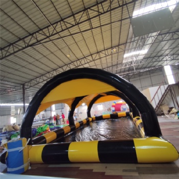 Kids inflatable water pool with roof cover tent