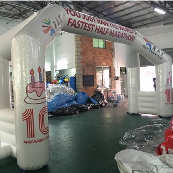  Extra-stable With Sponsor Logo Inflatable Gateway For Marathon	