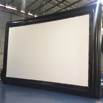  Huge extra-table inflatable movie screen for promotions	