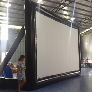  Huge extra-table inflatable movie screen for promotions	