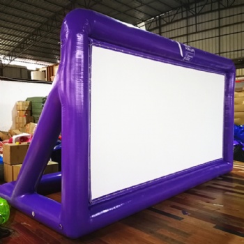  Custom Lightweight backyard lawn movie screen - fits in a backpack for familly hot theater	