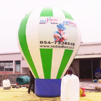  5m inflatable promotional balloon with printed logo	