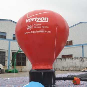  5m inflatable promotional balloon with printed logo	