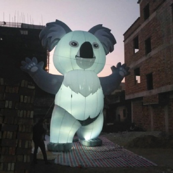  Cute glowing animal inflatable - panda & koala	