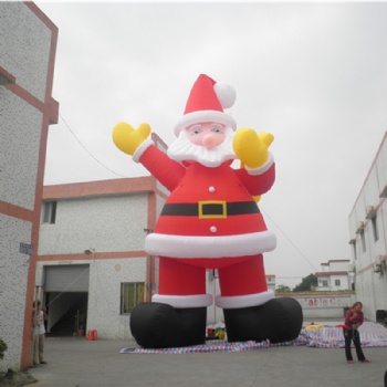  Custom 10m jumbo inflatable Santa Claus for Christmas event promotion	