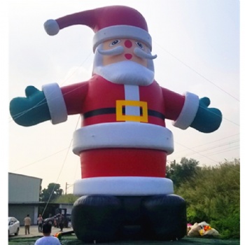  Custom 10m jumbo inflatable Santa Claus for Christmas event promotion	