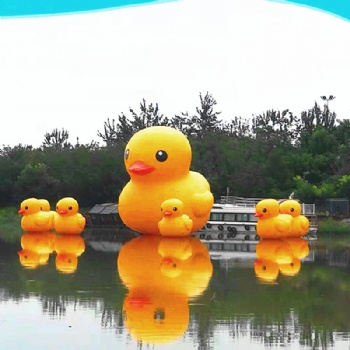  15m Cute Animal Inflatable Duckling Easter Yellow Rubber Duck	