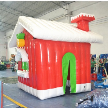 Inflatable Santa house for Christmas Party or Event
