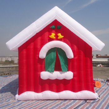  Inflatable Santa house for Christmas Party or Event	