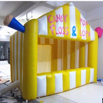  Portable Inflatable ticket booth with custom logo	