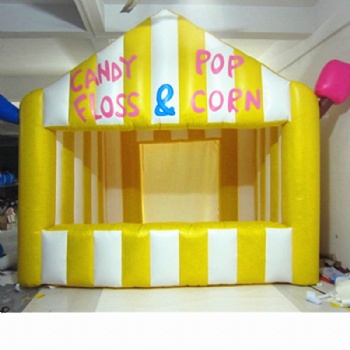  Portable Inflatable ticket booth with custom logo	